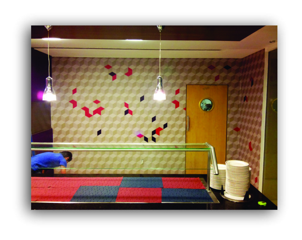 decoracion con vinil para cocina-restaurante,decoración de interiores